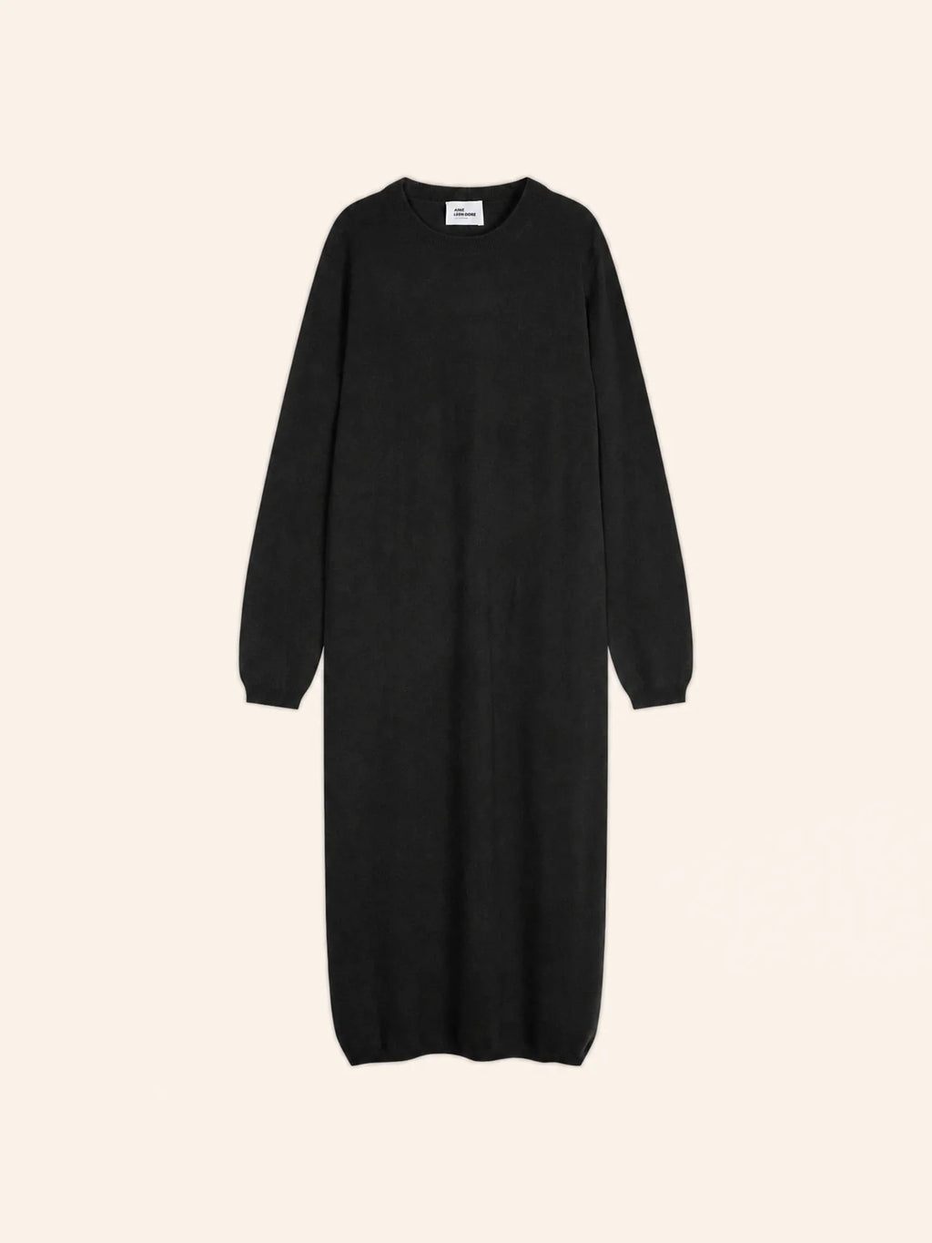 LINA Dress Crew Neck Black