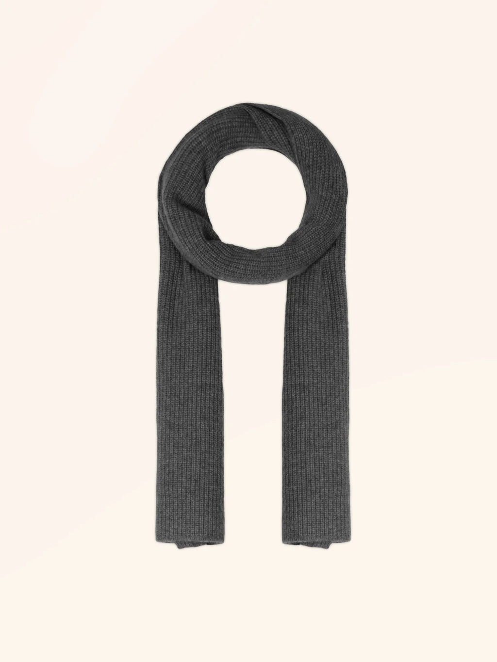 LEA Écharpe 4 Fils Anthracite Chiné