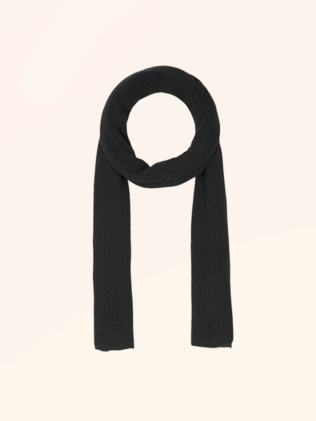 LEA Scarf 4 Ply Black