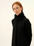 LEA Scarf 4 Ply Black