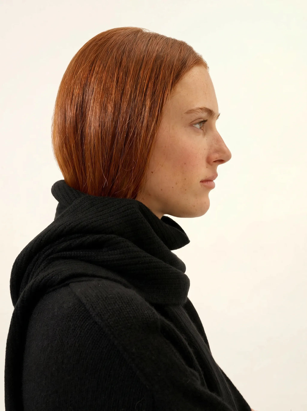 LEA Scarf 4 Ply Black