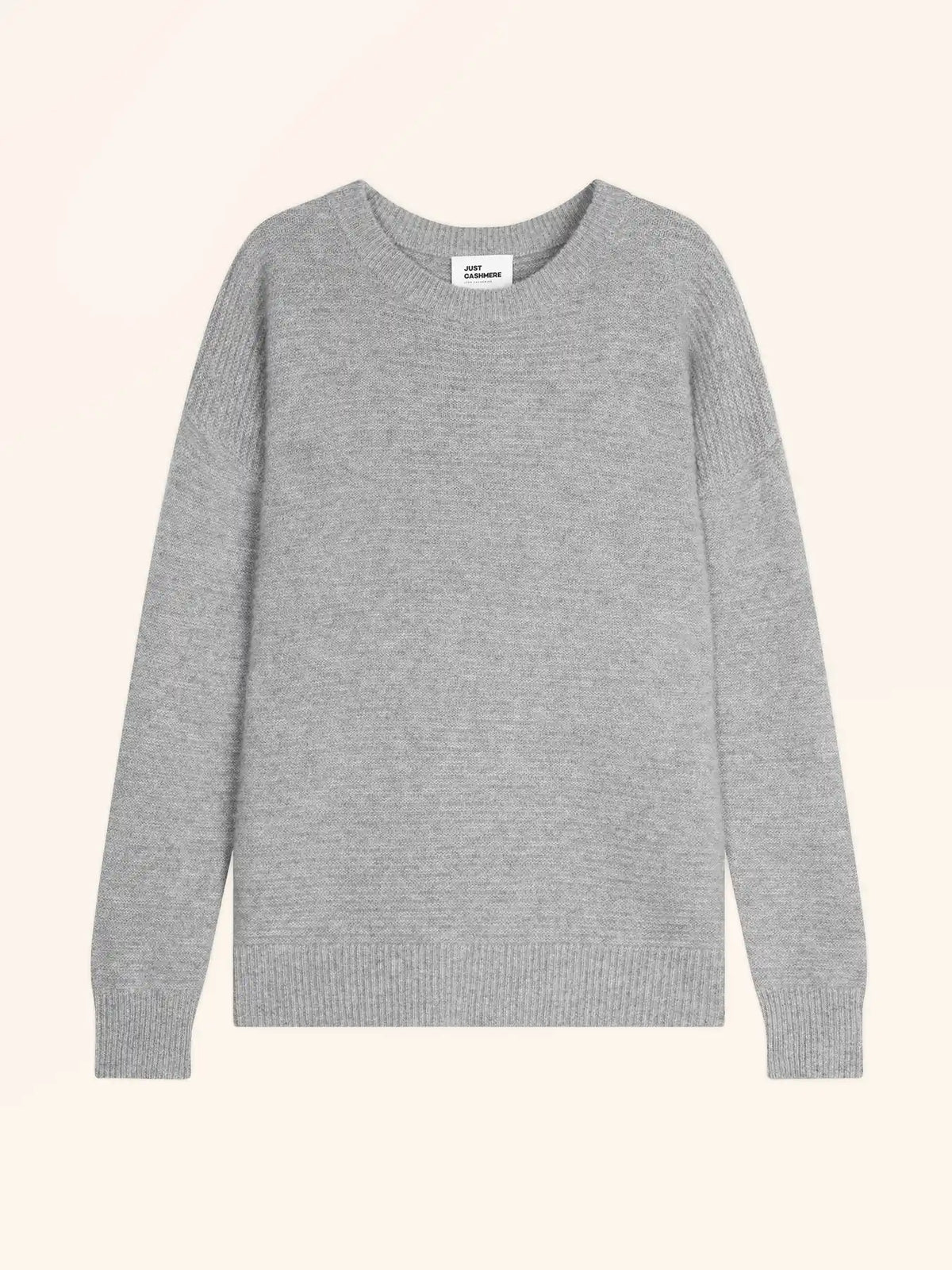 LOUNA Sweater Crew Neck 4 Ply Heather Cloud