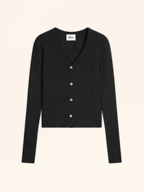 CAMILLE Cardigan V-Neck Black