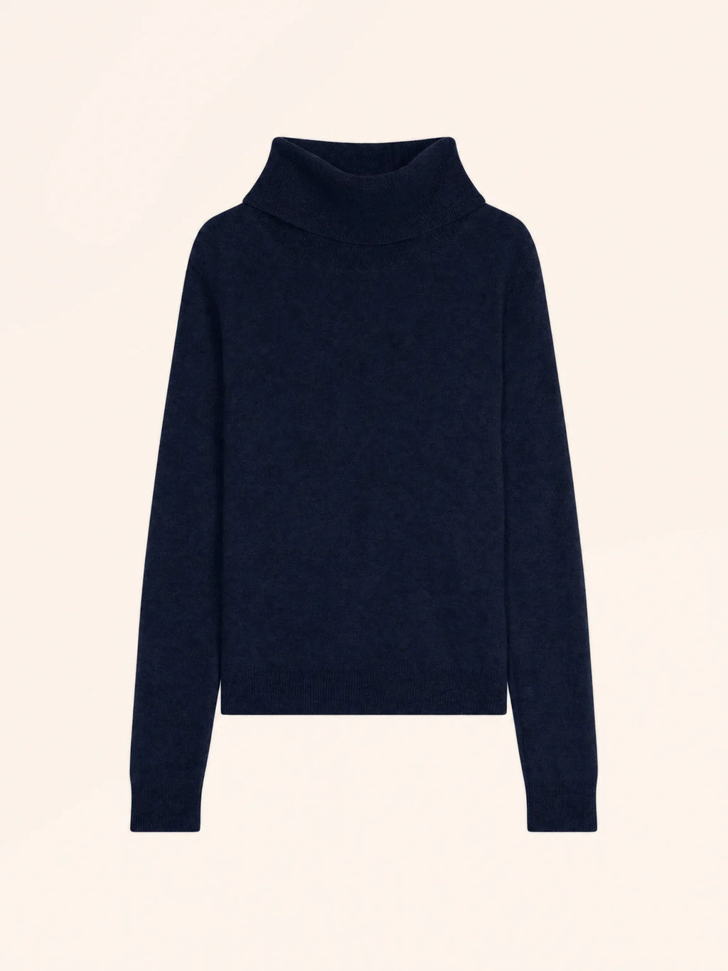DONATELLA Pullover Rollkragen Marineblau