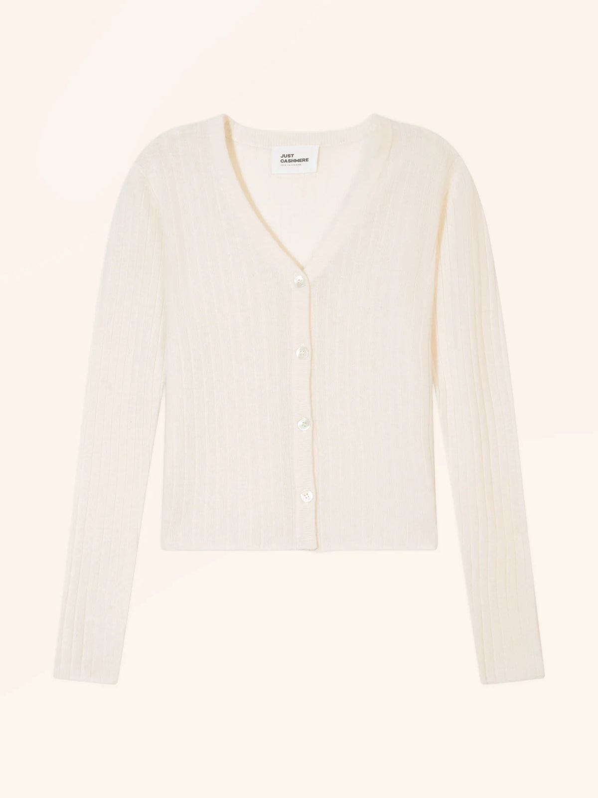 CAMILLE Cardigan V-Neck Snow