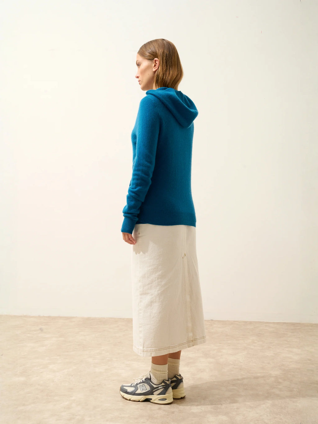 DEBBIE Gilet Zippé Capuche Paon