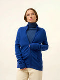 AYR Gilet Zippé Col Montant Outremer