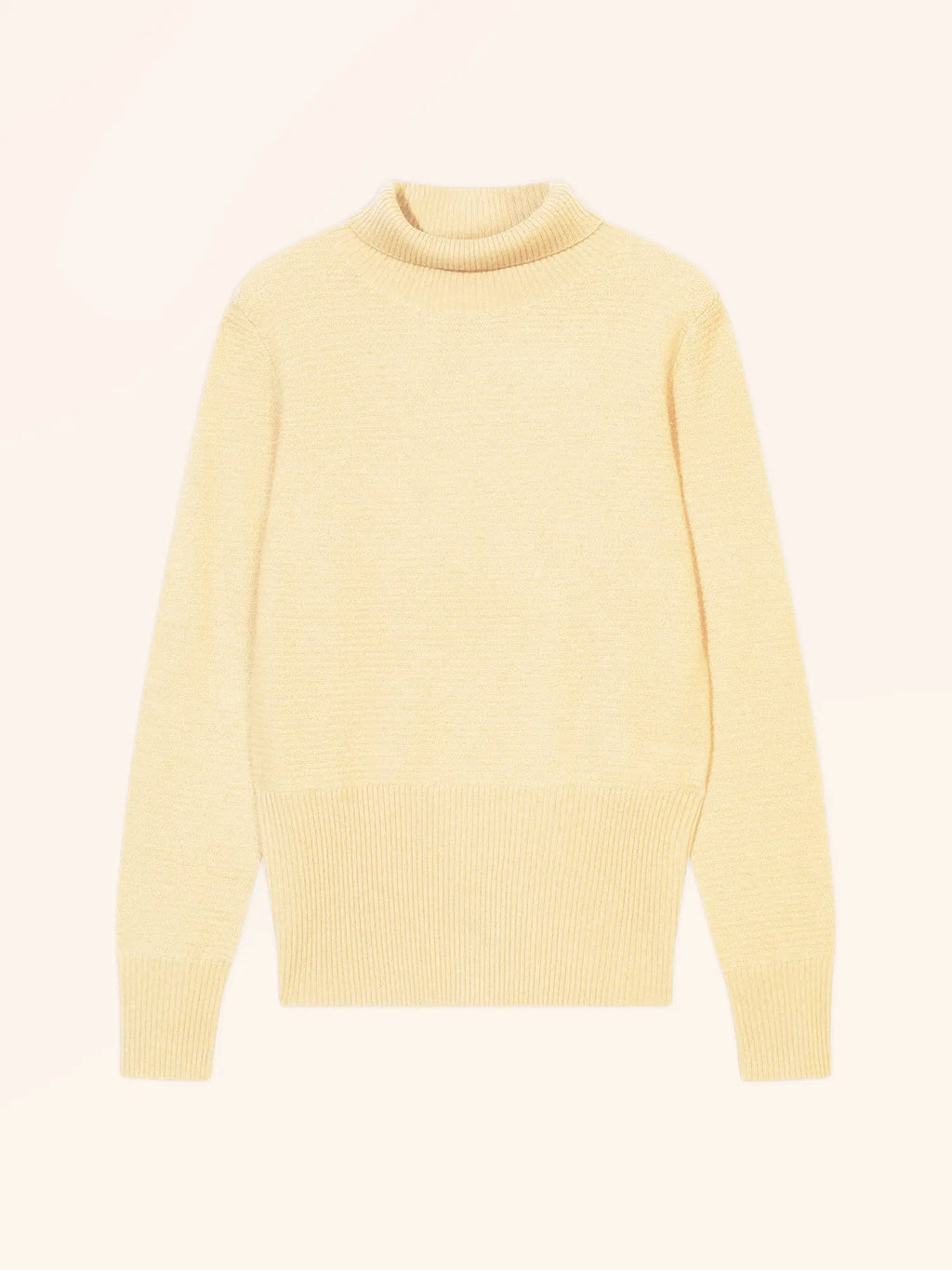 UDNY Pull Col Roulé Limonade