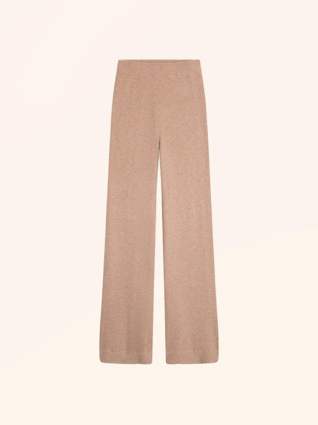 MARGRET Hose Ausgestellt Camel meliert