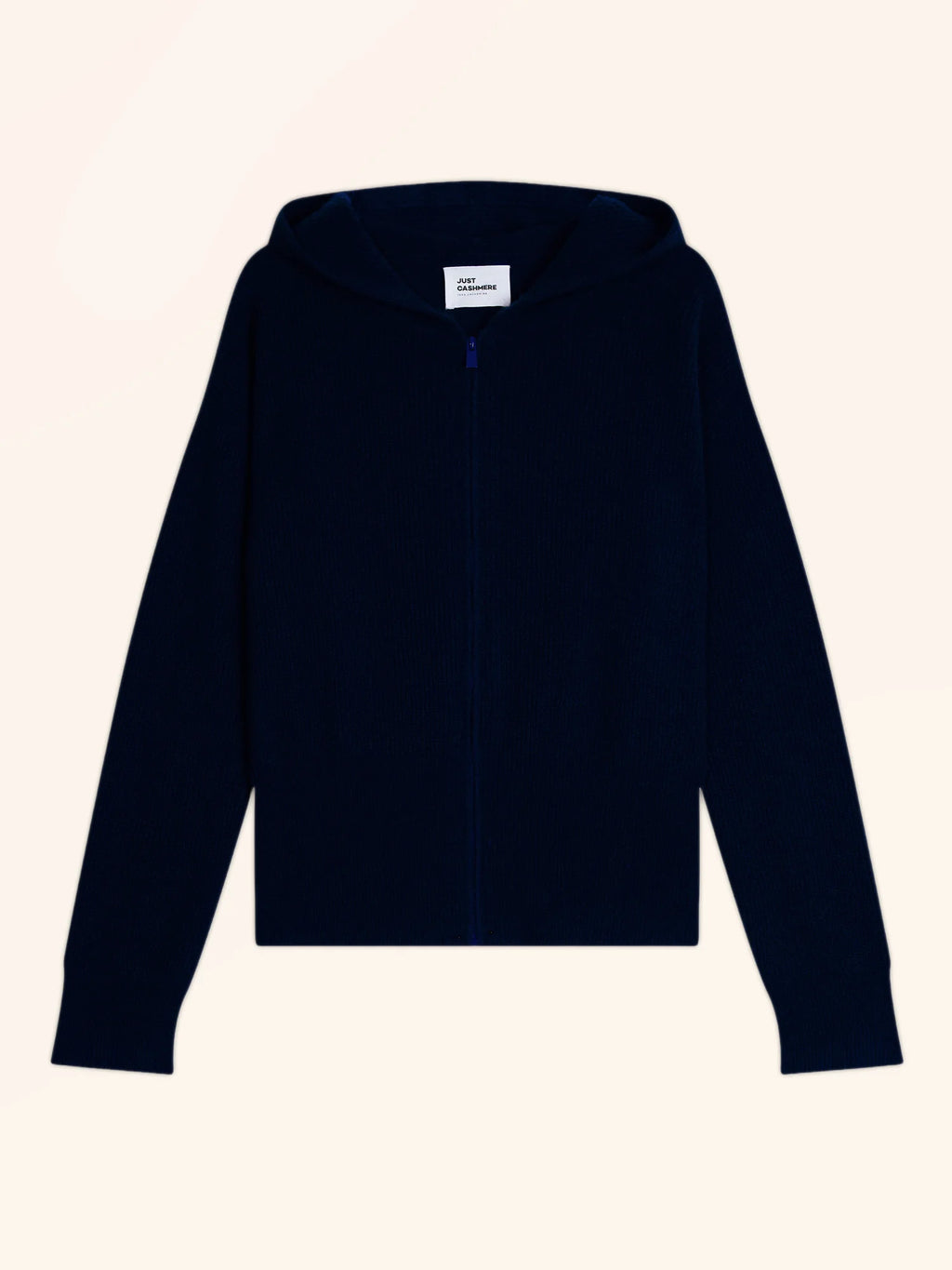 HELGA Gilet Zippé Capuche Bleu Marine