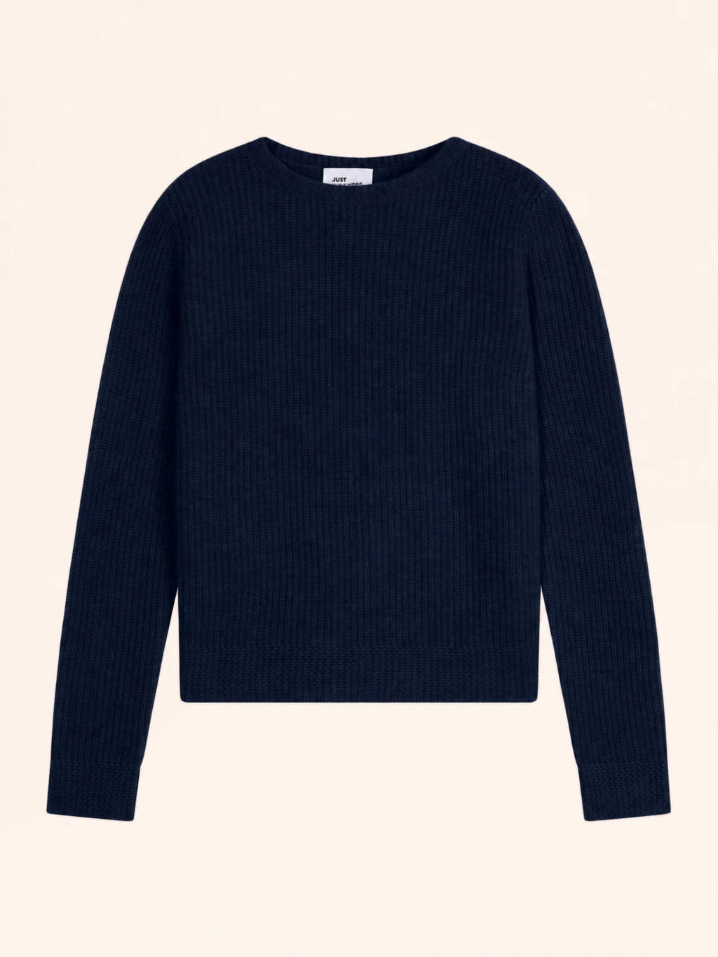 SIGRUN Pullover Rundhalsausschnitt 4-fädig Marineblau
