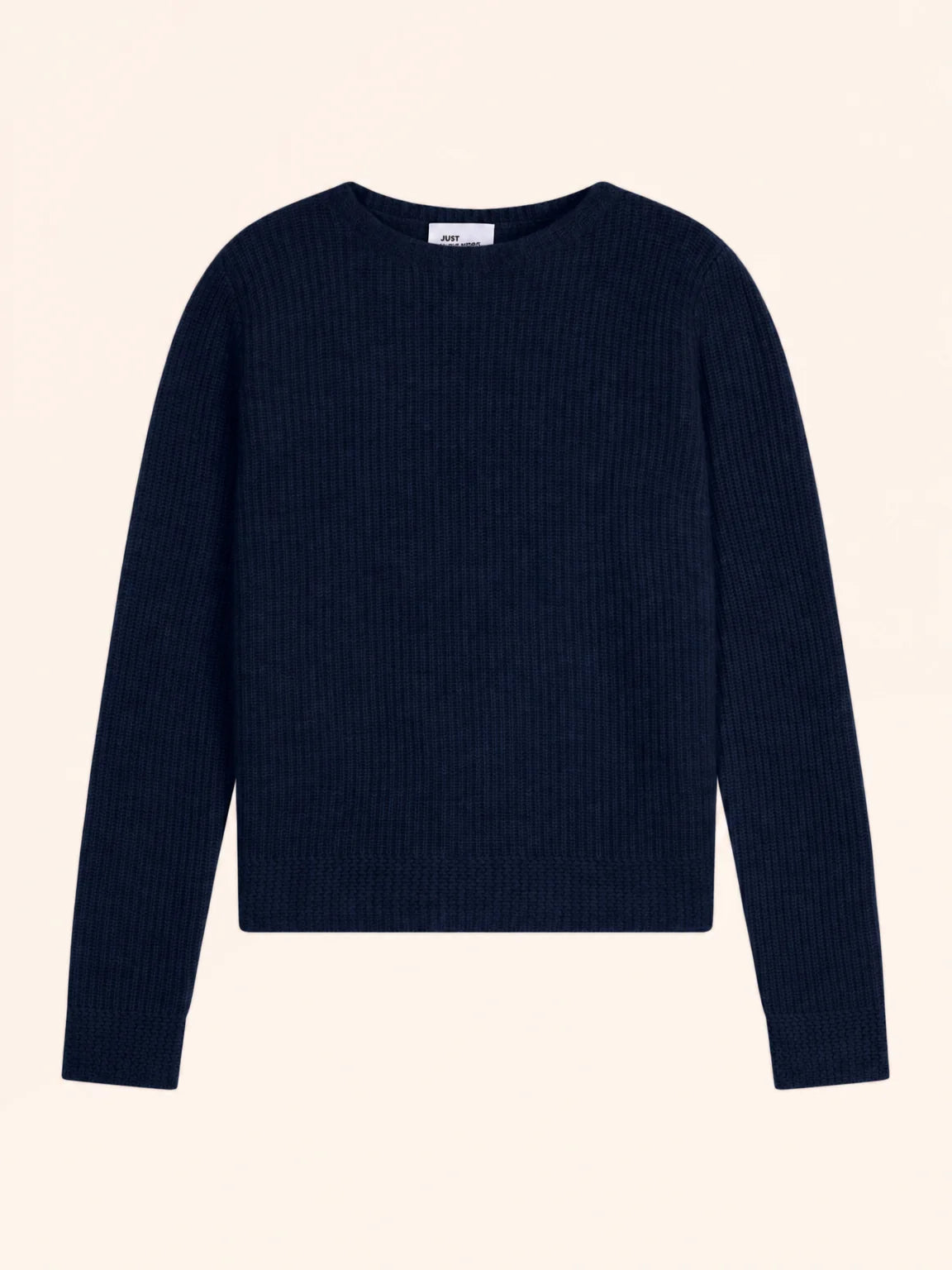 SIGRUN Pullover Rundhalsausschnitt 4-fädig Marineblau
