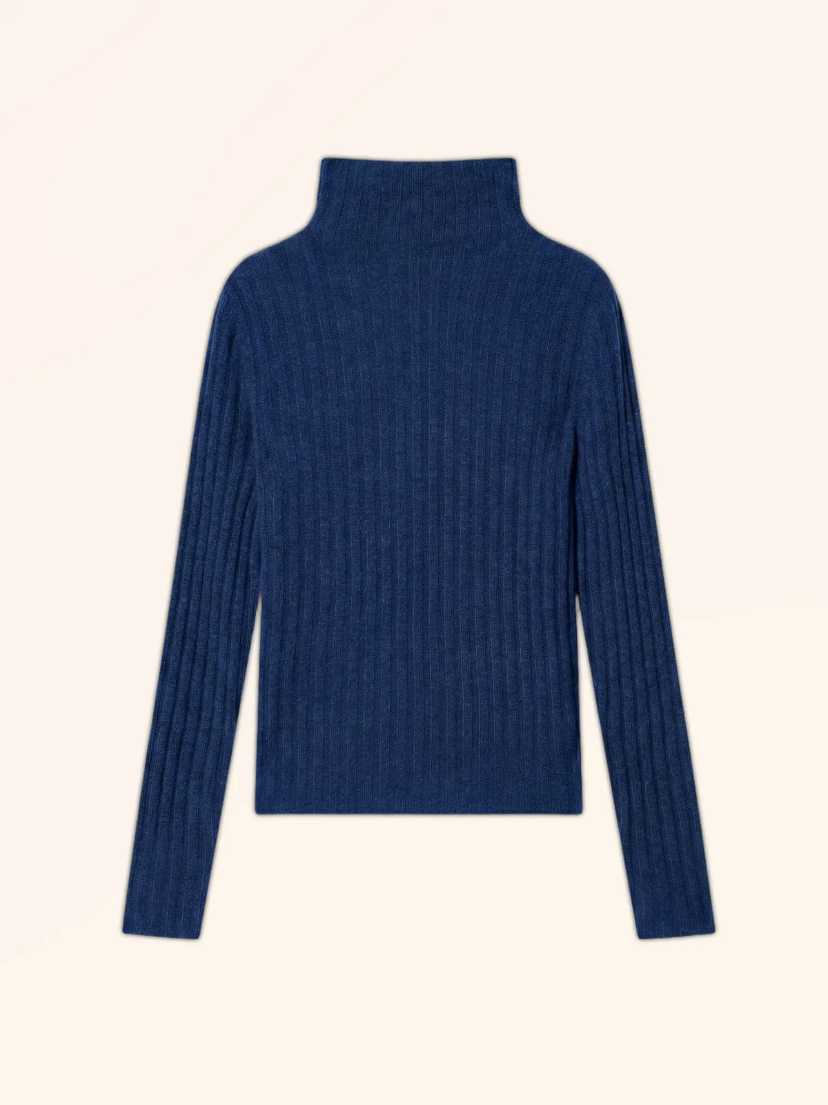 SUNNEVA Pullover Stehkragen 4-fädig Ultramarin