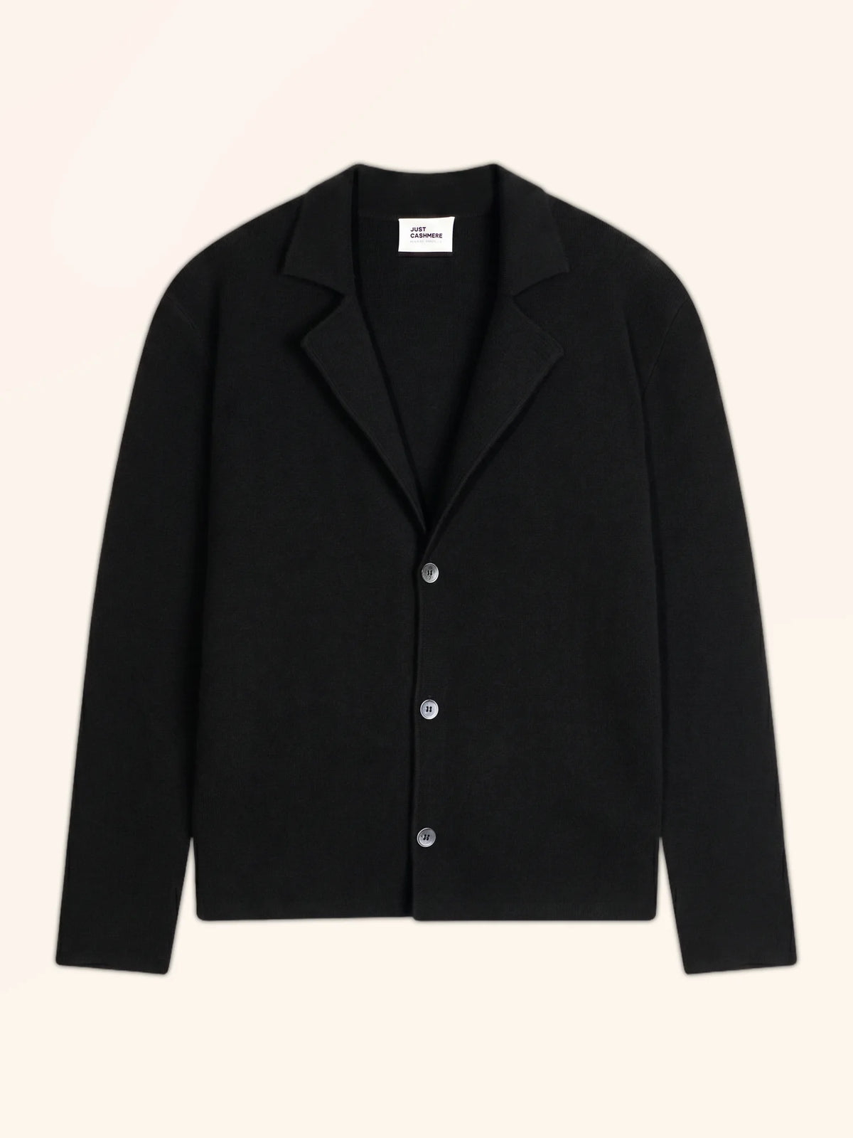 ALVAR Veste Boutonnée Col Tailleur Noir