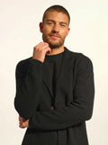 ALVAR Veste Boutonnée Col Tailleur Noir