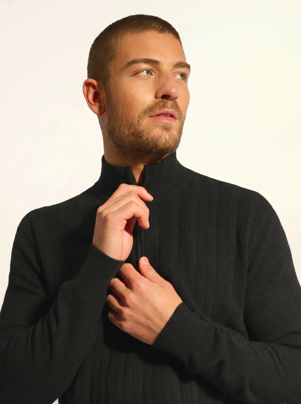 HILMIR Pull Camionneur Noir