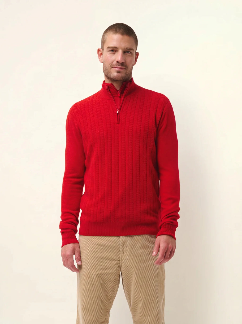 HILMIR Pull Camionneur Rouge