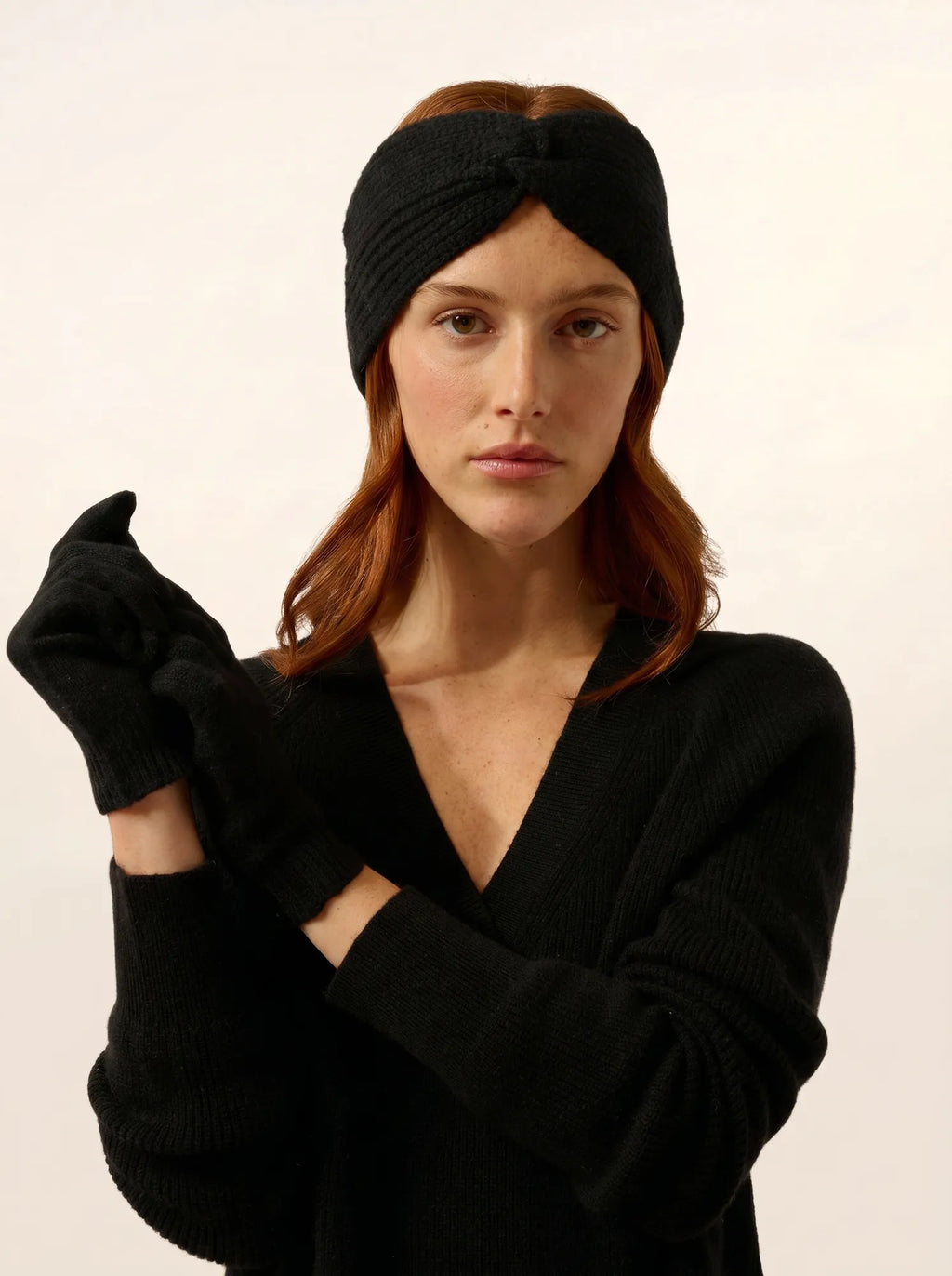 YLFA Headband 8 Ply Black