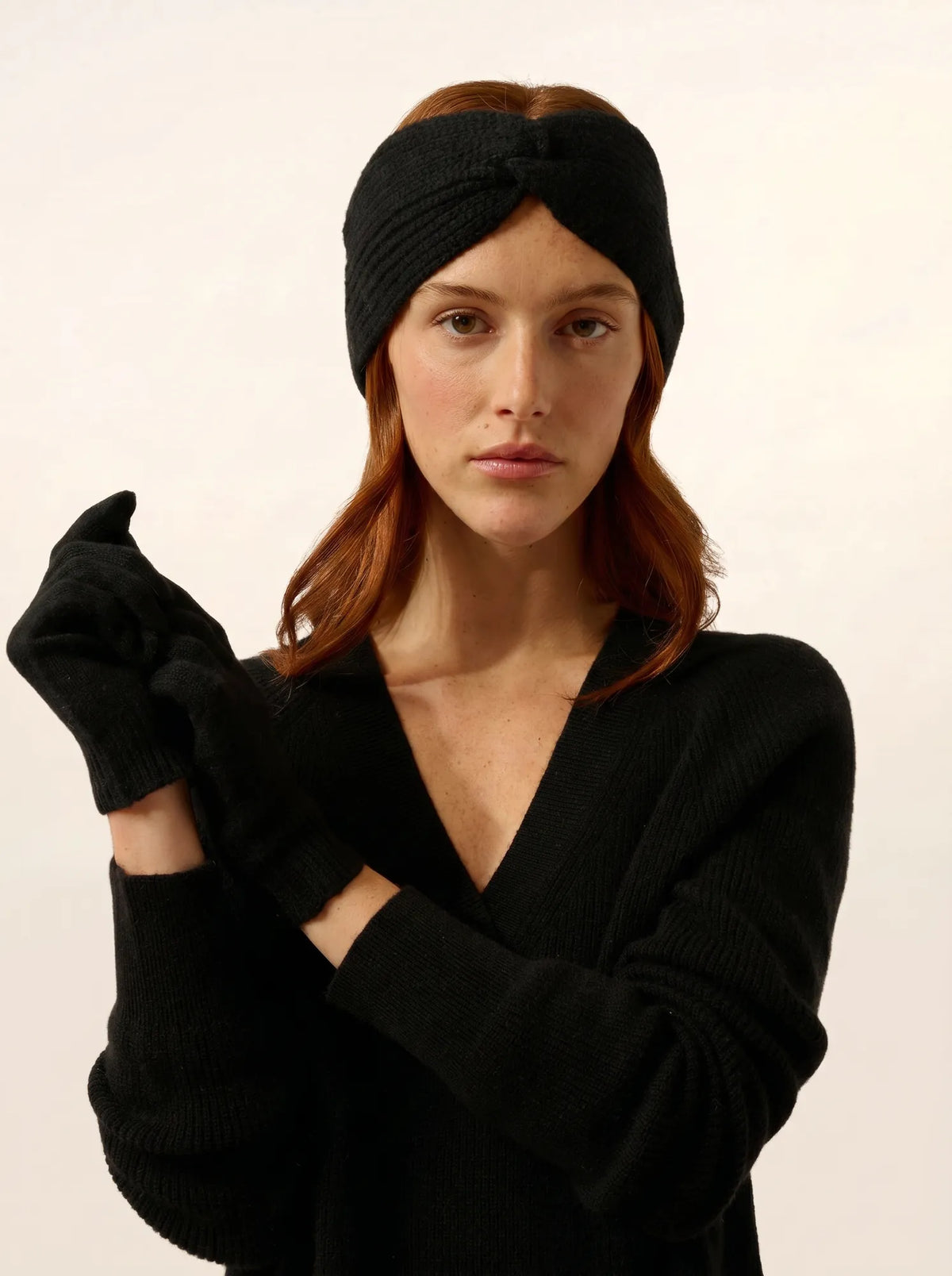 YLFA Headband 8 Ply Black