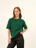 CARLA T-Shirt Crew Neck 4 Ply Pine