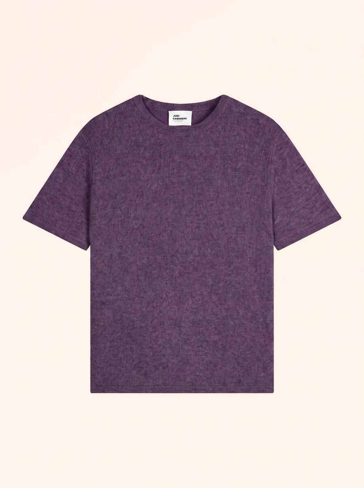 CARLA T-Shirt Crew Neck 4 Ply Heather Purple