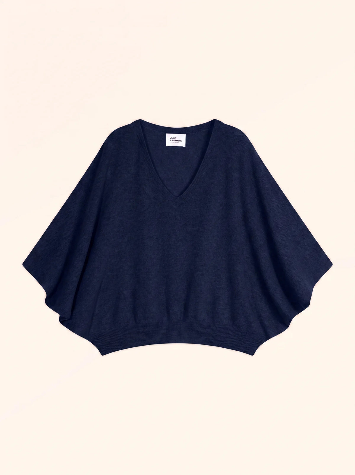 POLO Sweater V-Neck Batwing Navy