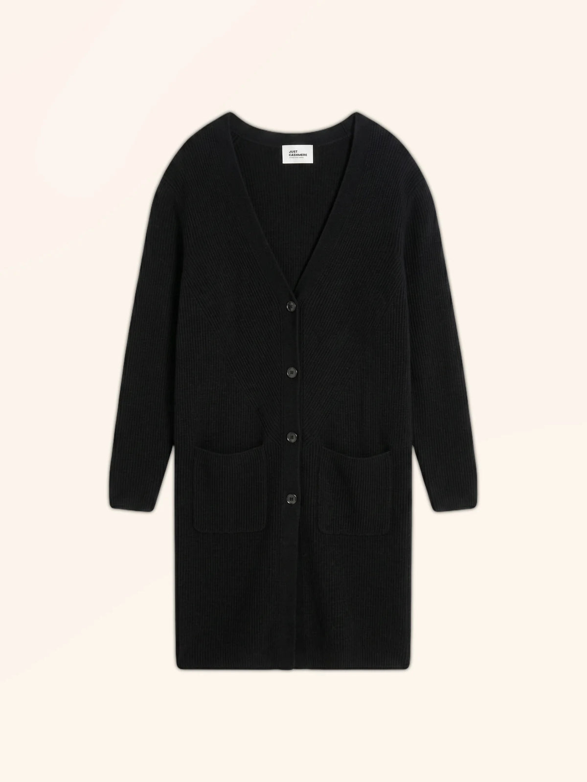DACHE Cardigan Long Col V Noir