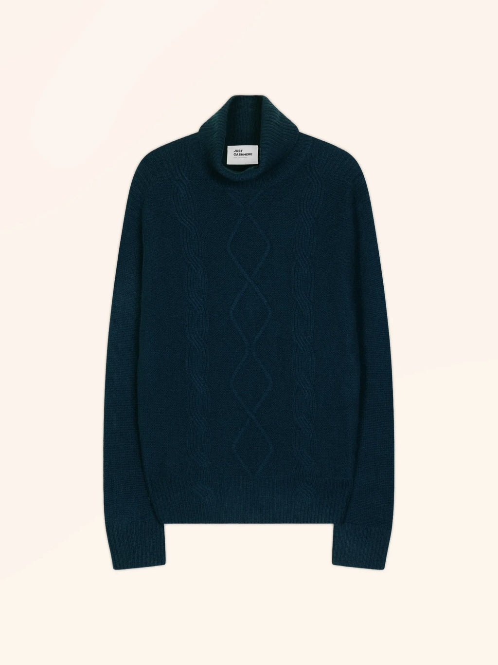 DOLMA Pullover Rollkragen 6-fädig Petrolblau