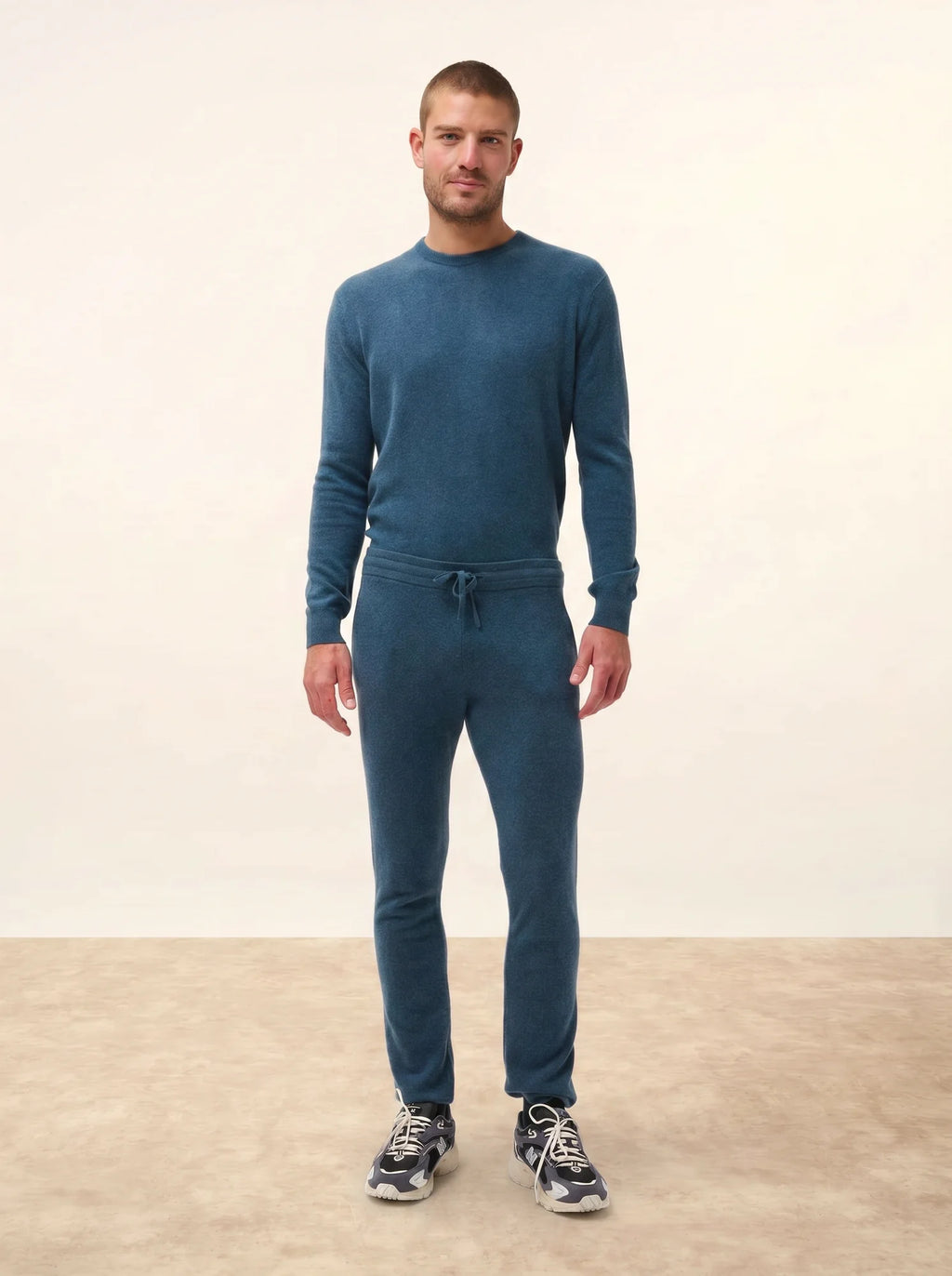 GARETH Joggers Heather Teal Green