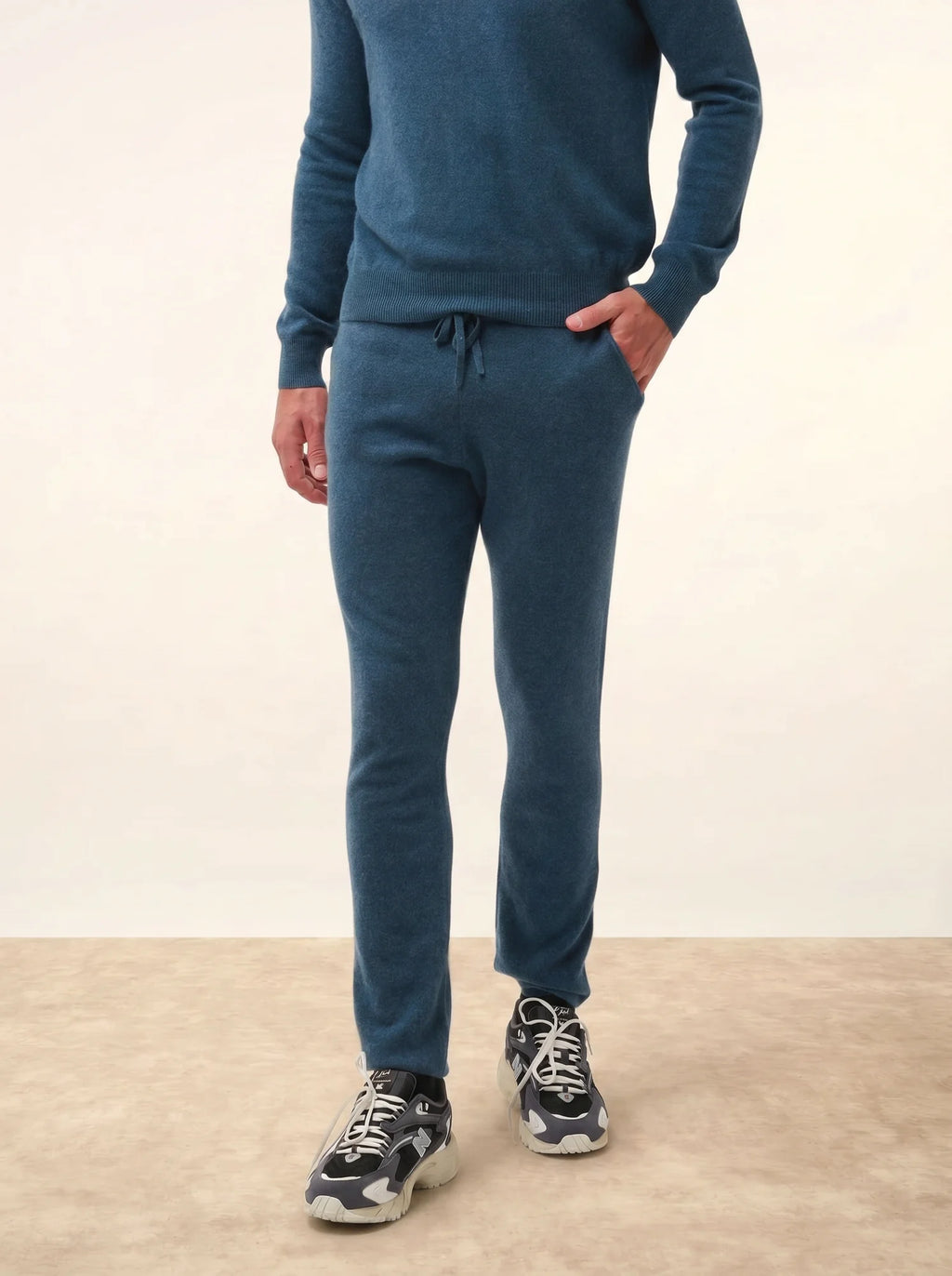 GARETH Joggers Heather Teal Green
