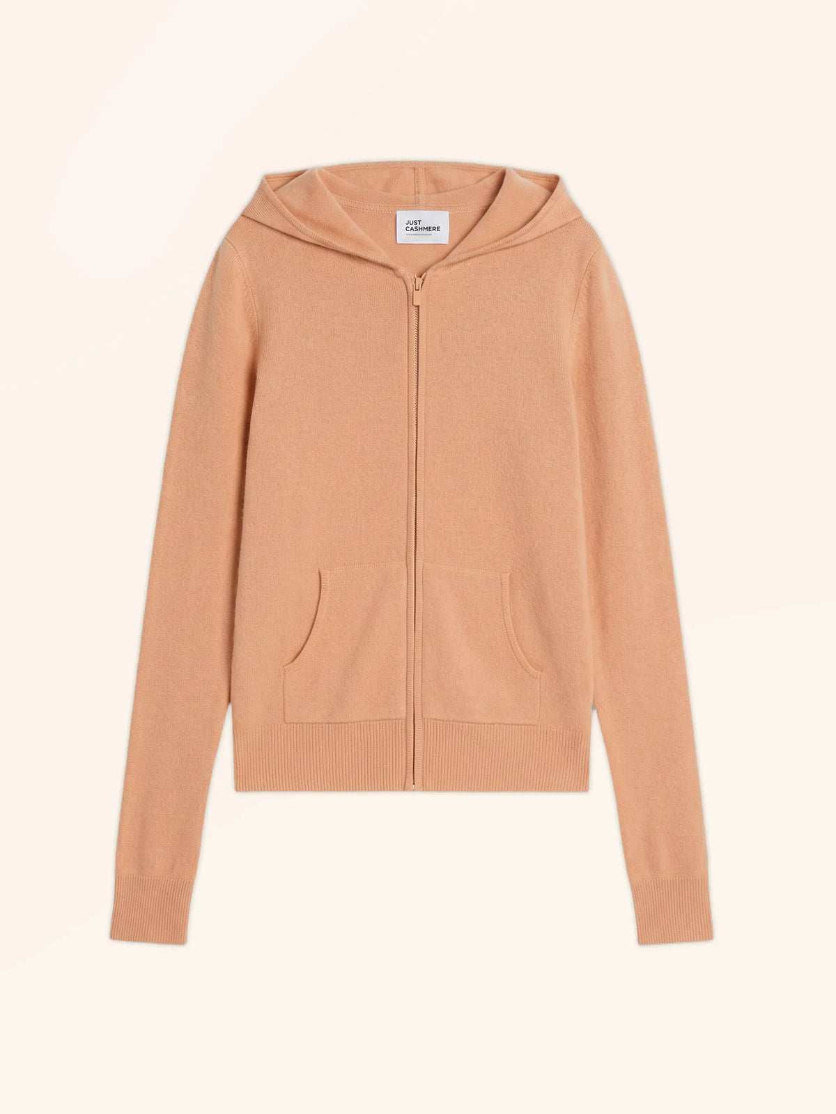 DEBBIE Gilet Zippé Capuche Sahara