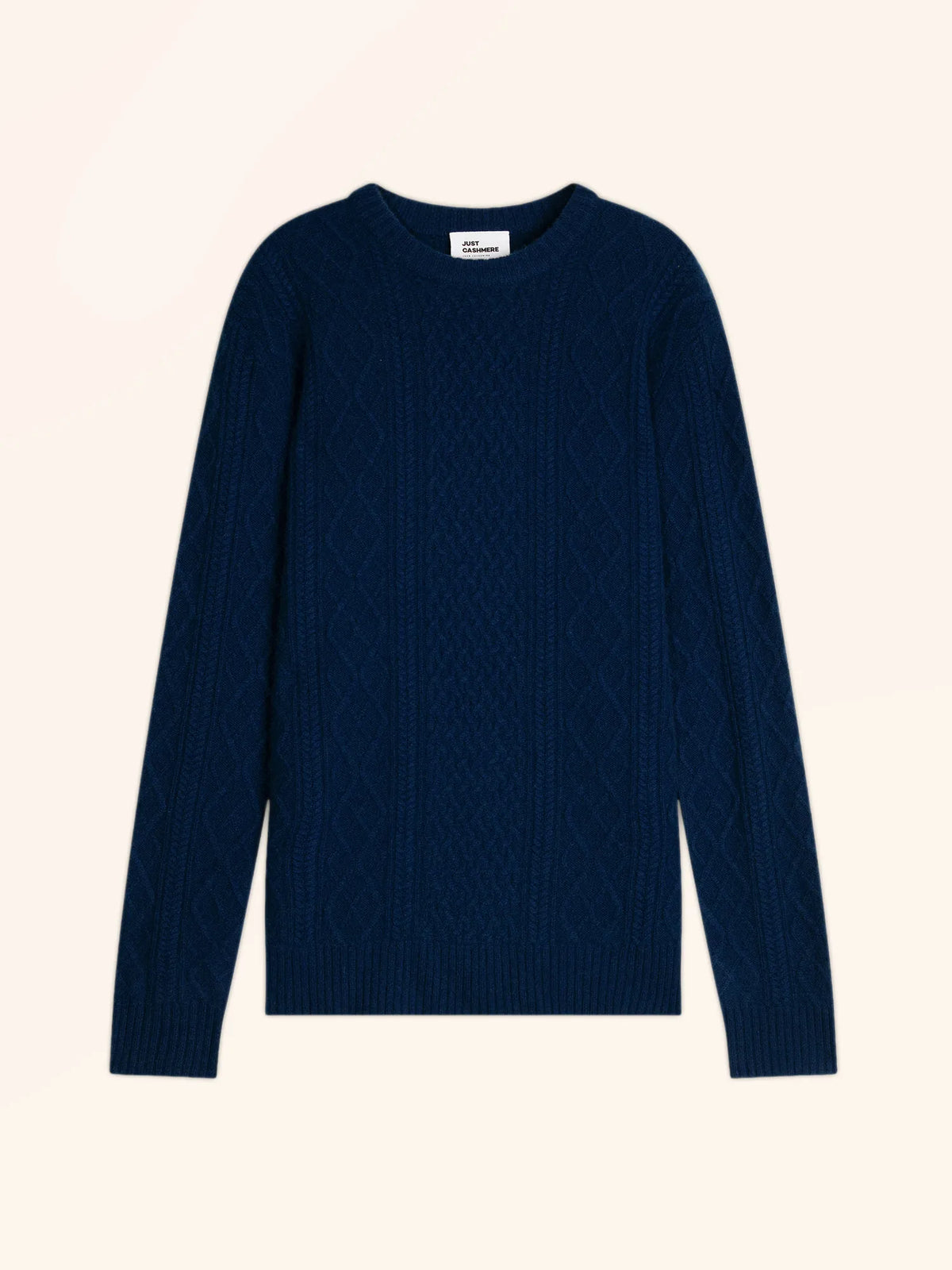 THURID Pull Col Rond 4 Fils Minuit