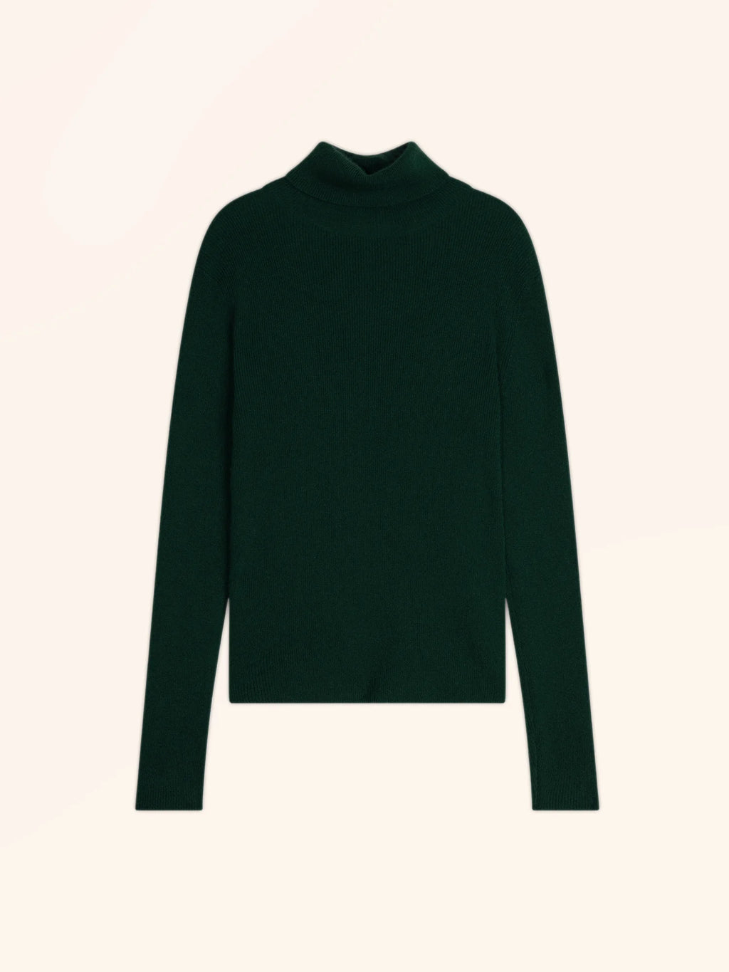 LANAIS Pullover Rollkragen Zypressengrün