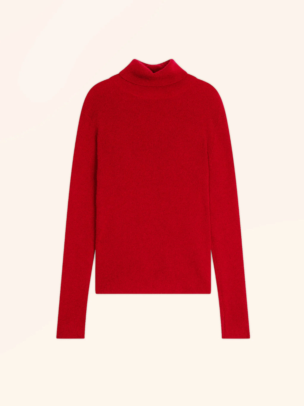 LANAIS Sweater Turtleneck Red