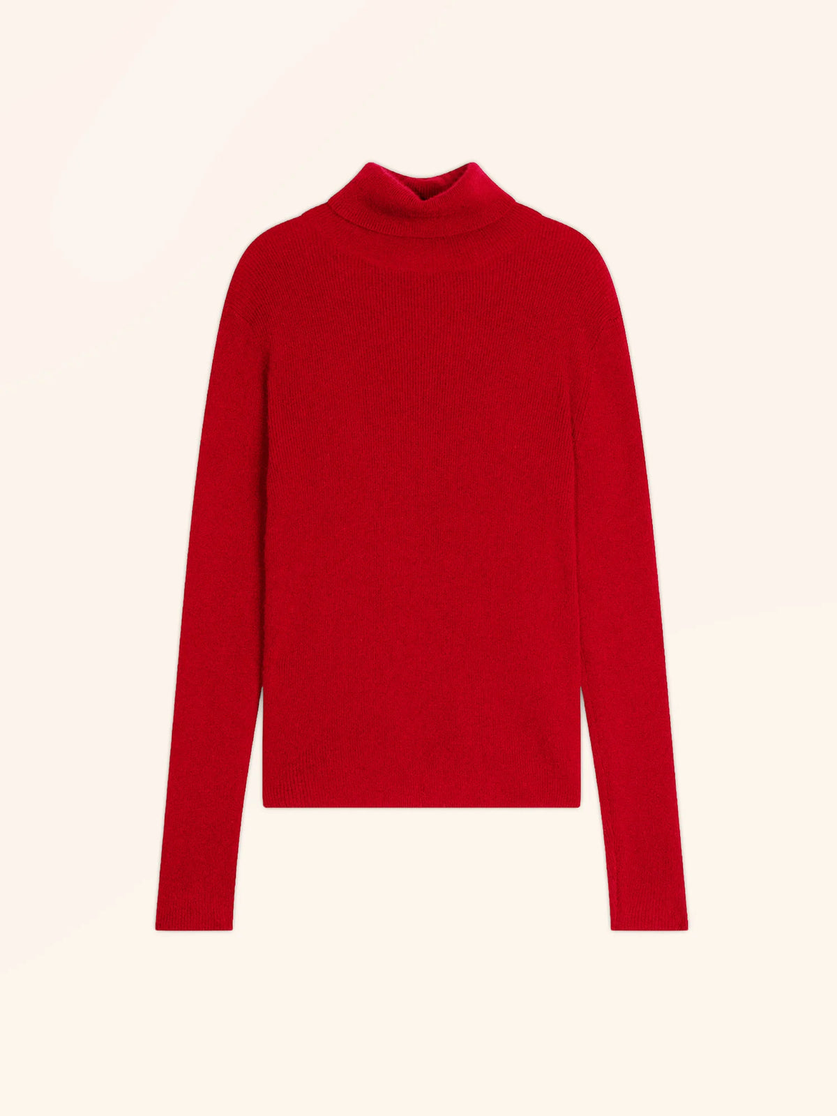 LANAIS Sweater Turtleneck Red