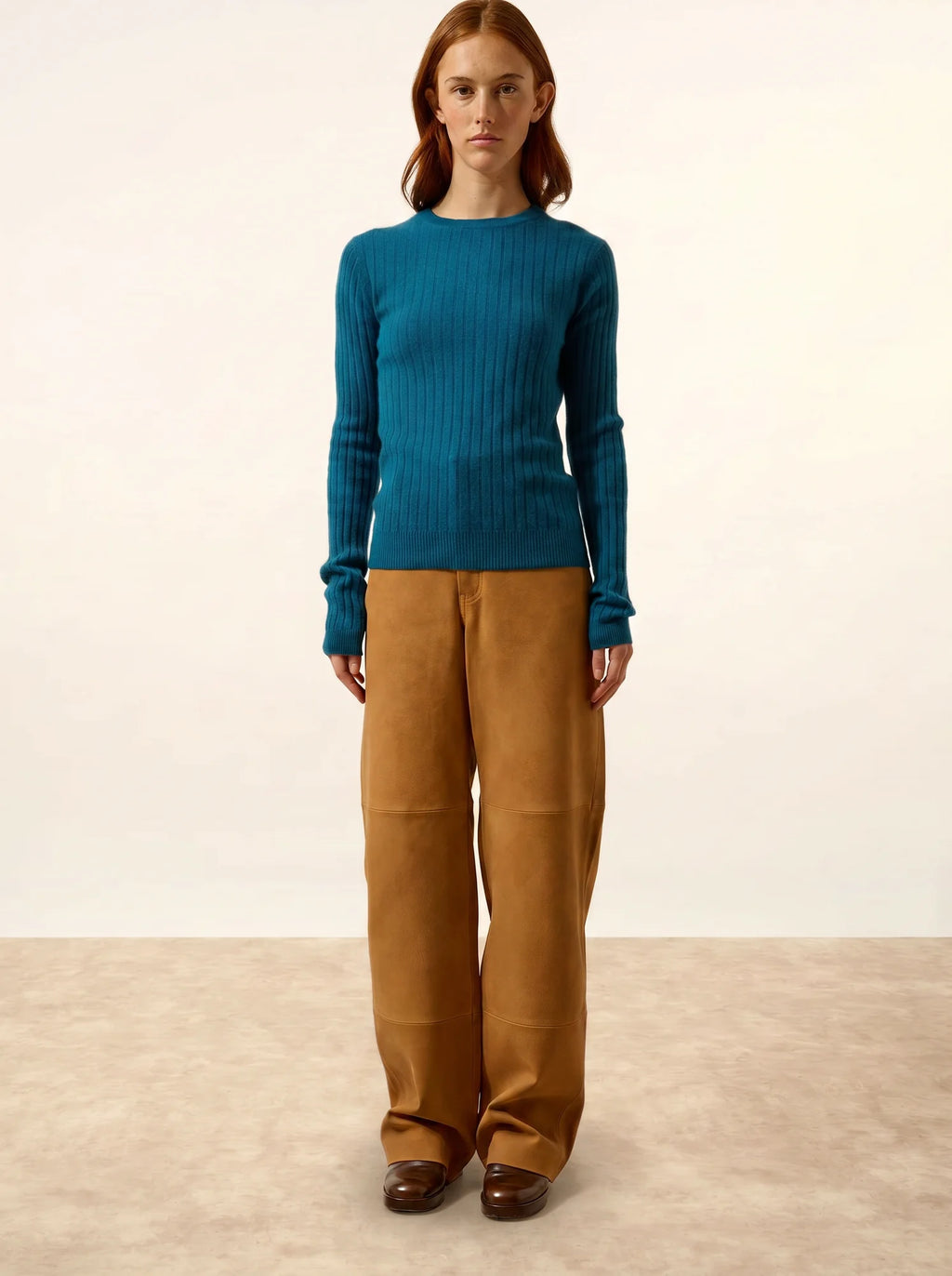 AVANA Sweater Crew Neck Peacock