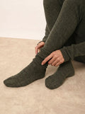 DAYAYA Socks 4 Ply Heather Khaki