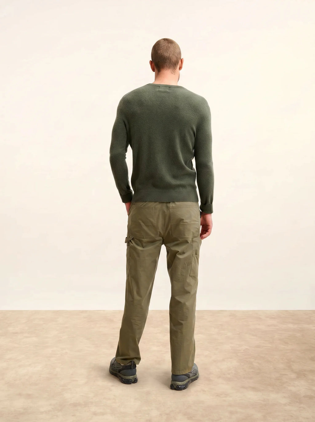 WALT Pullover V-Ausschnitt Khaki