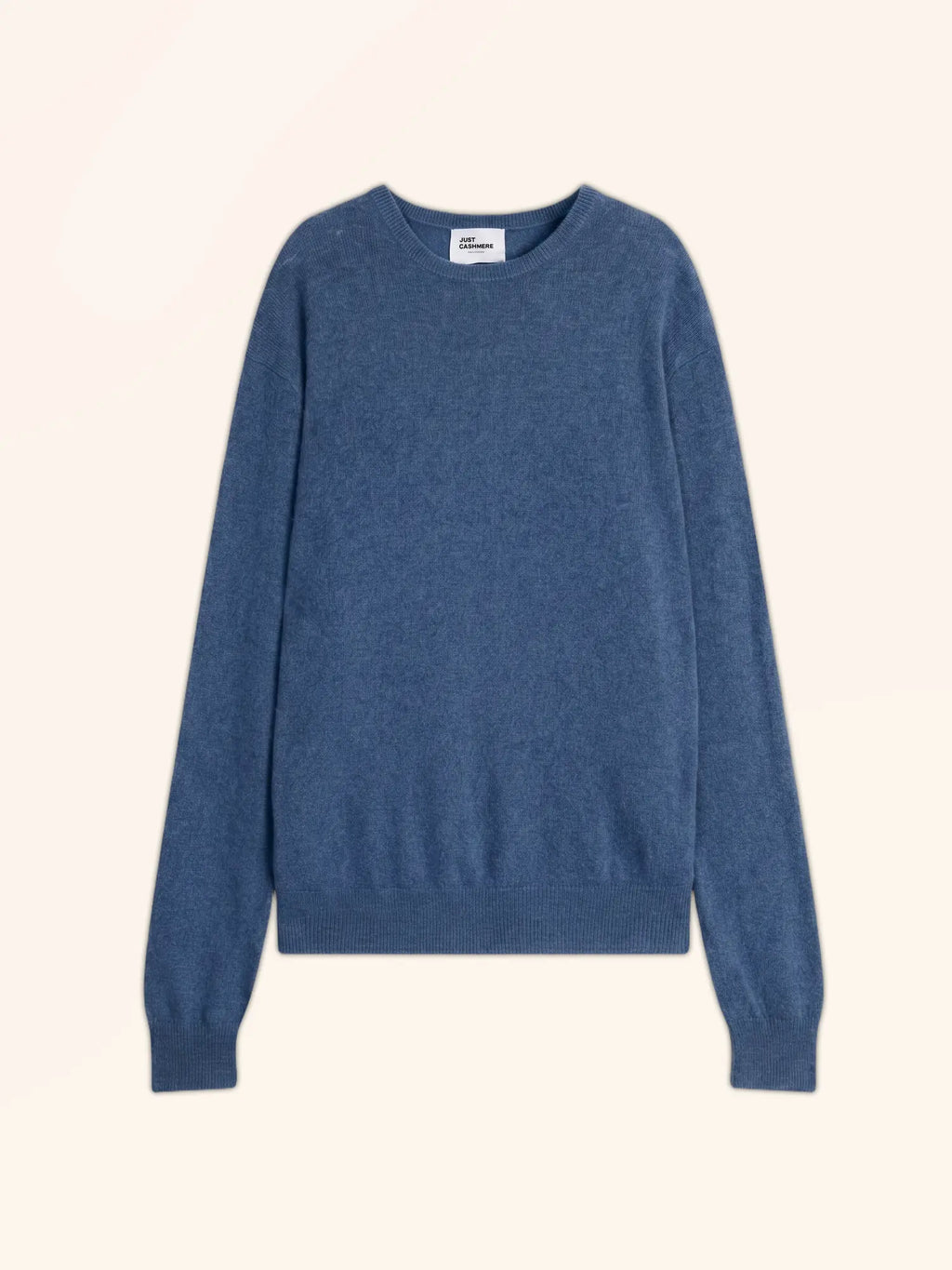 HOWARD Pull Col Rond Bleu Denim