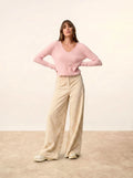 JOAN Pull Col V Ballerine