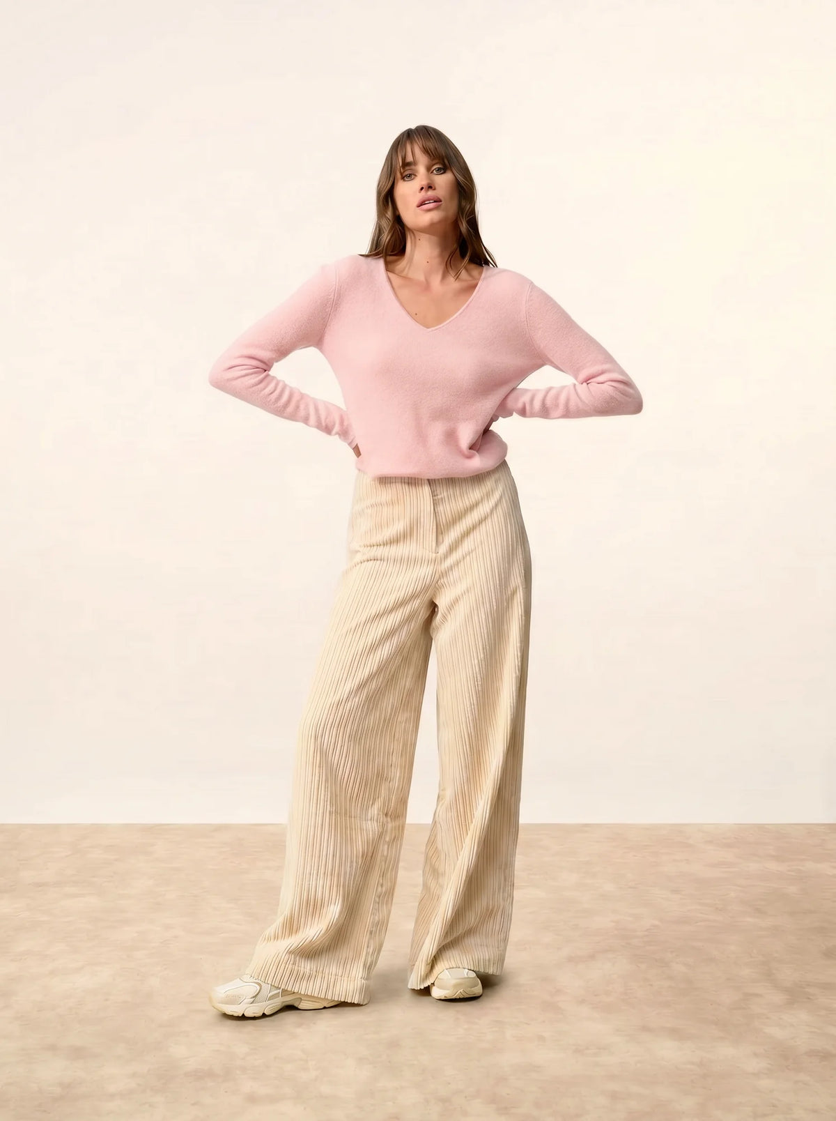 JOAN Pull Col V Ballerine