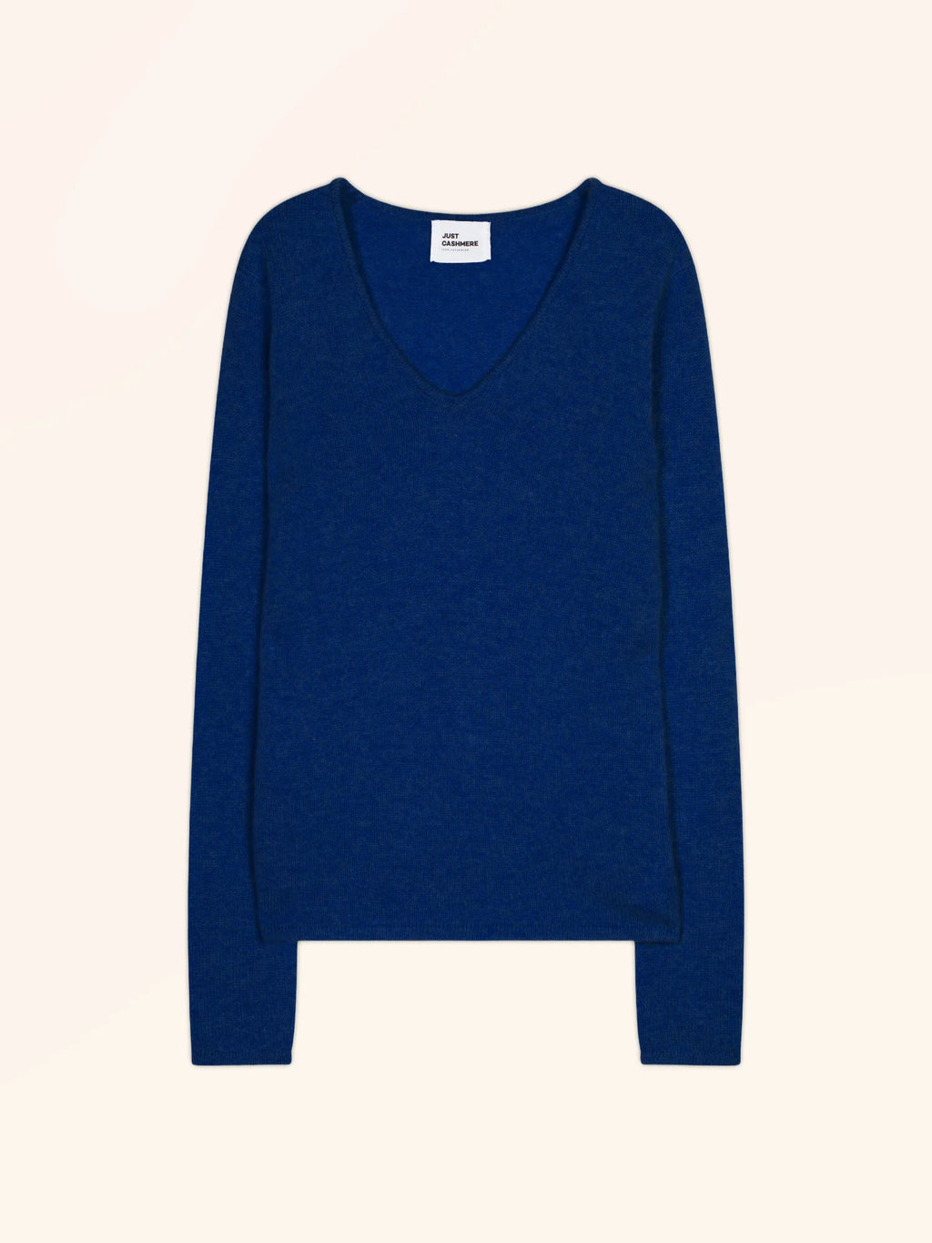ABBY Pull Col V 4 Fils Outremer