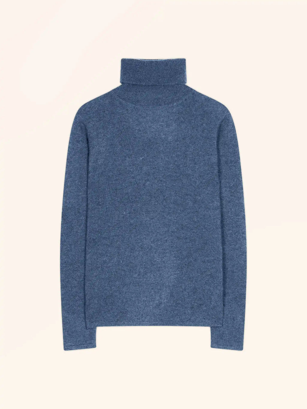 AVA Sweater Turtleneck Denim Blue