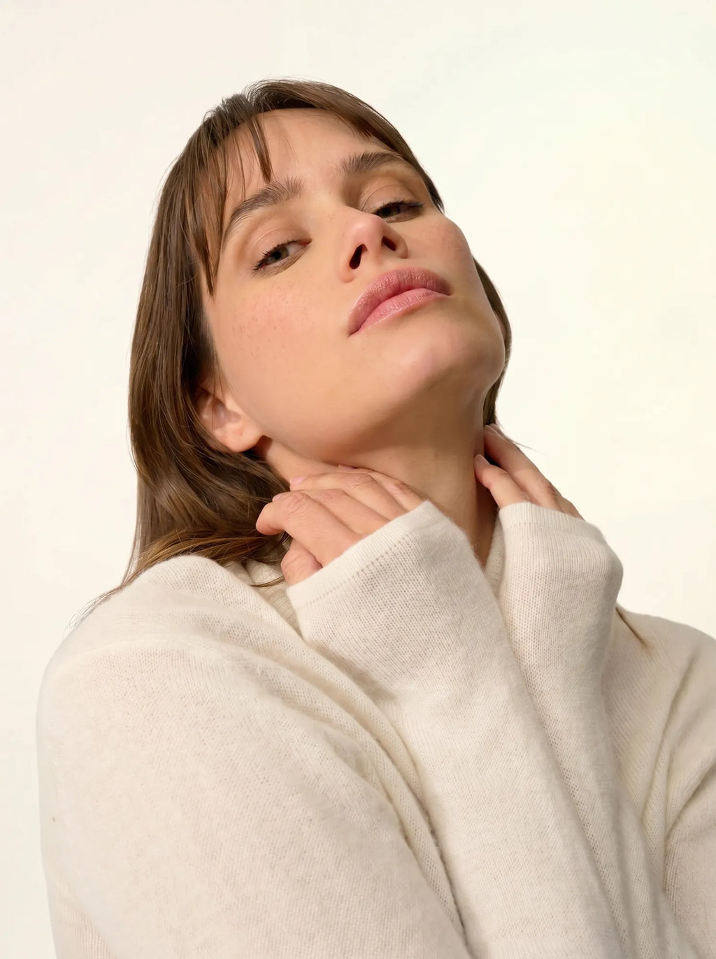 AVA Sweater Turtleneck Ivory