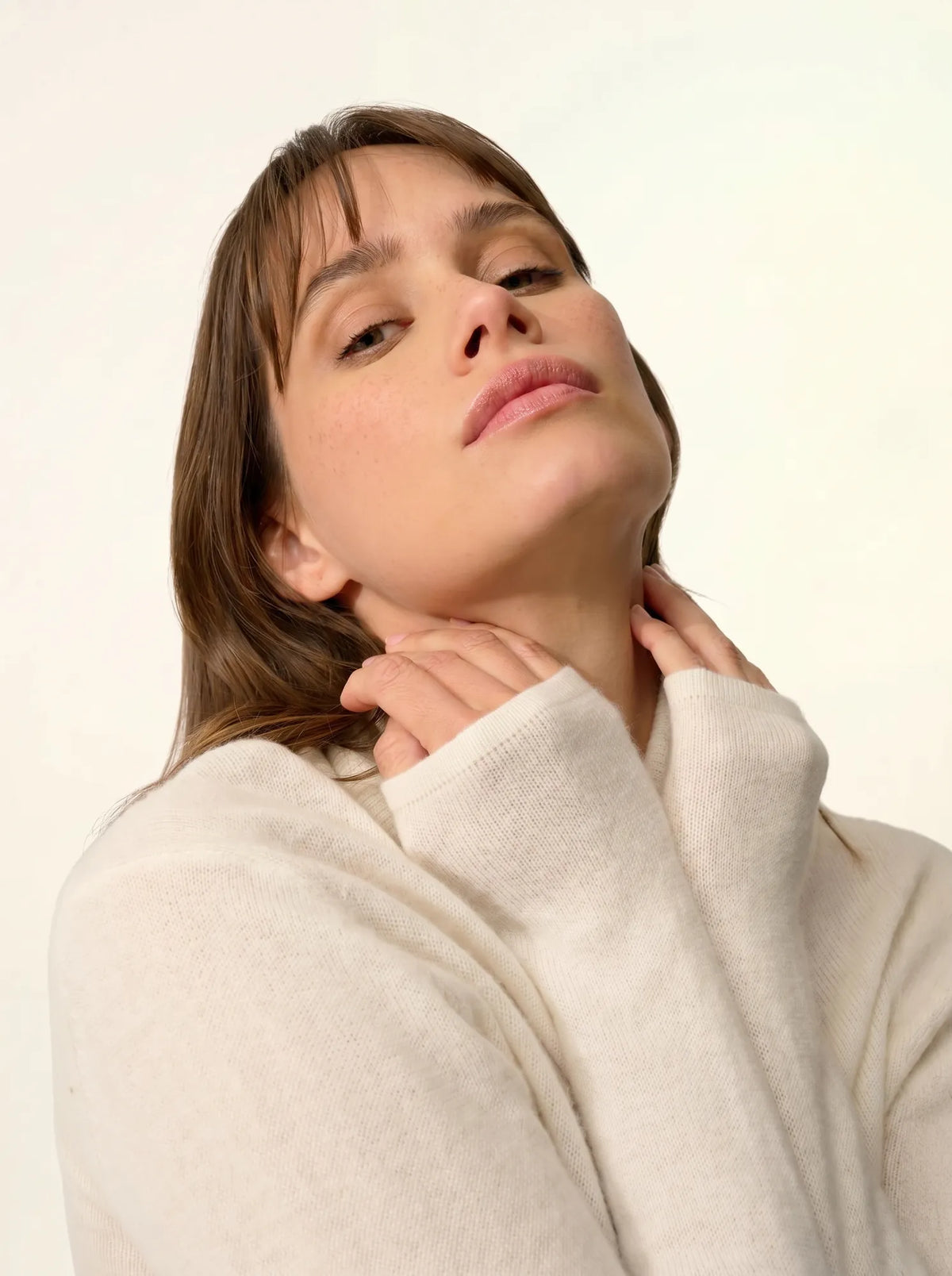 AVA Sweater Turtleneck Ivory