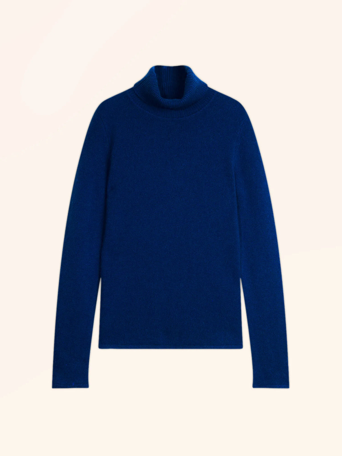 MATT Pull Col Roulé 4 Fils Outremer