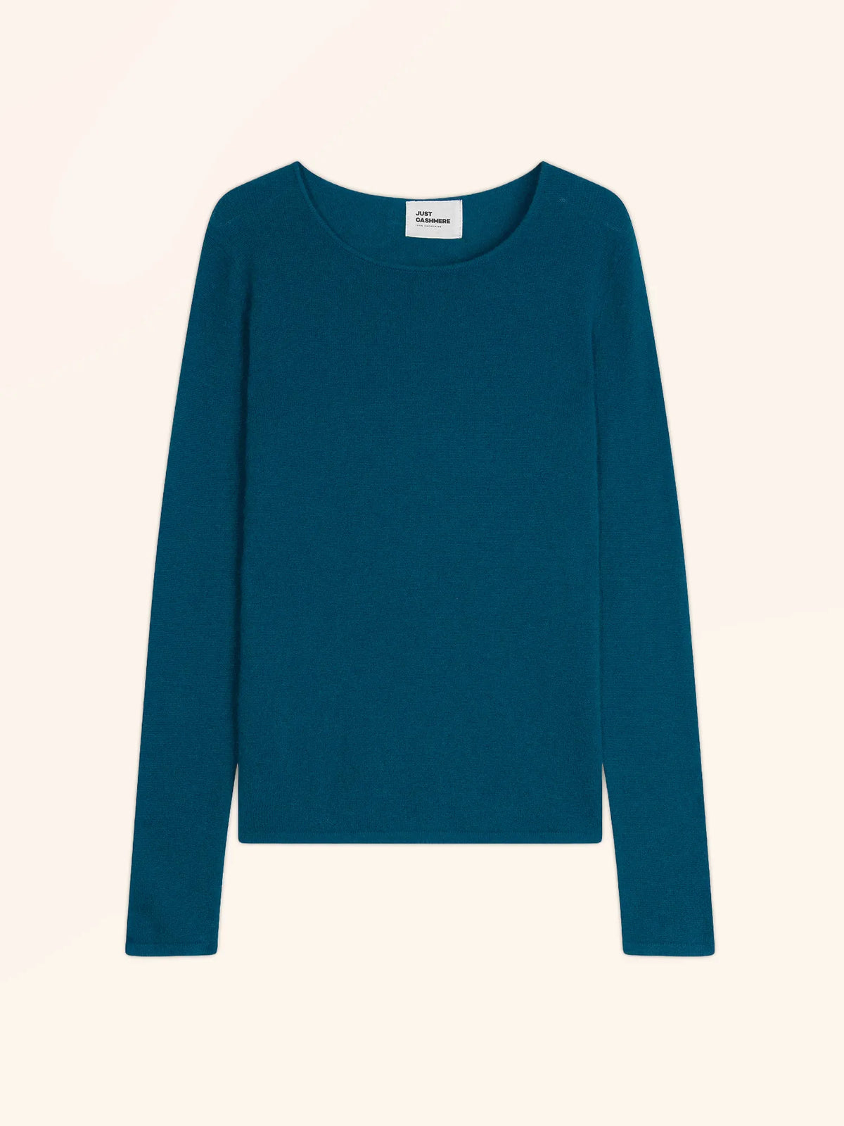 VIVIAN Pullover Rundhalsausschnitt Pfauenblau