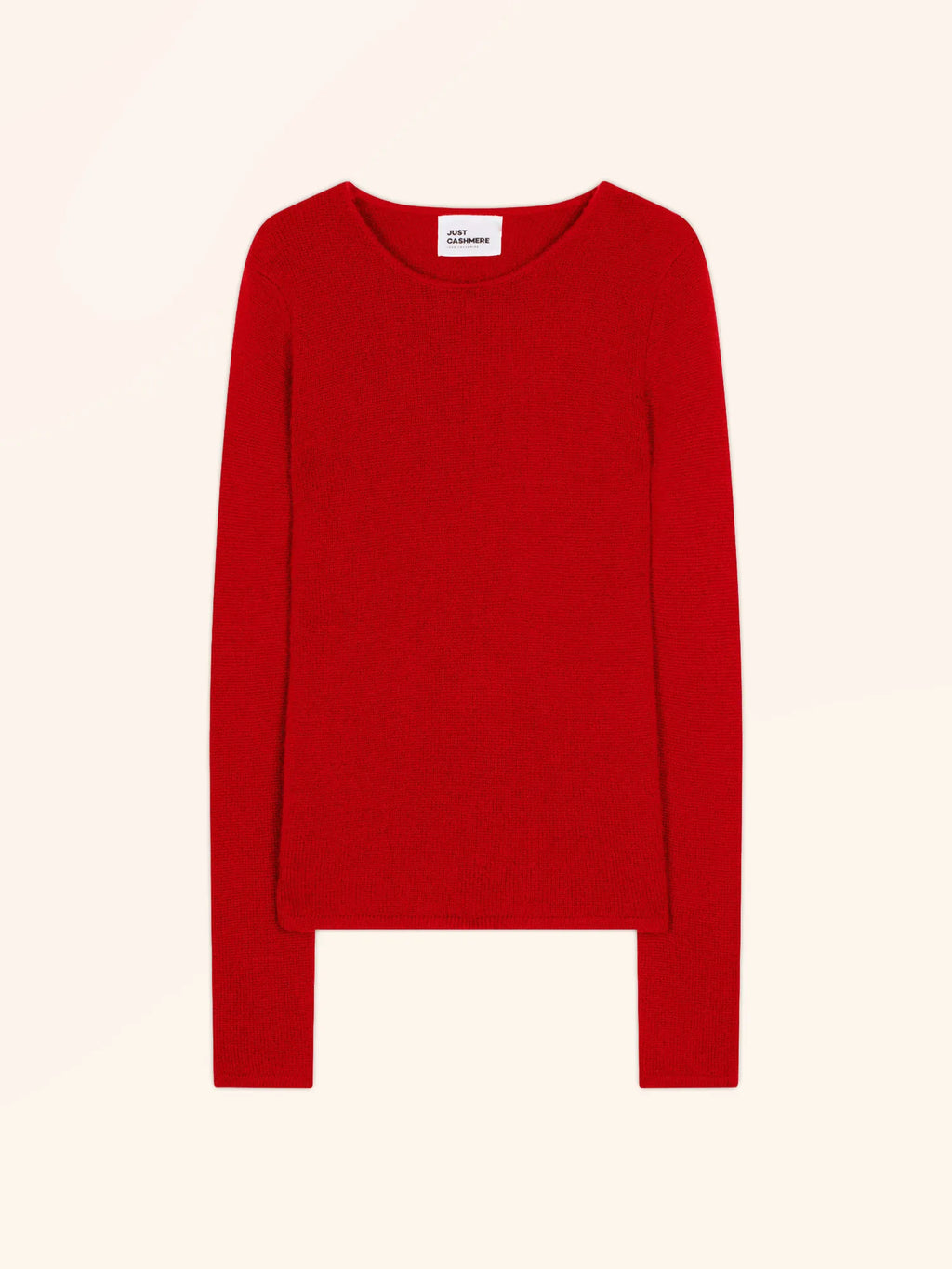 JOYCE Sweater Crew Neck 4 Ply Red
