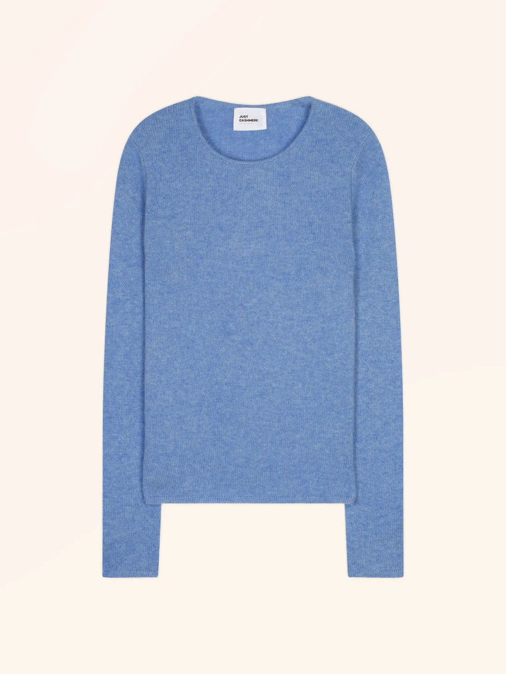JOYCE Pull Col Rond 4 Fils Ciel