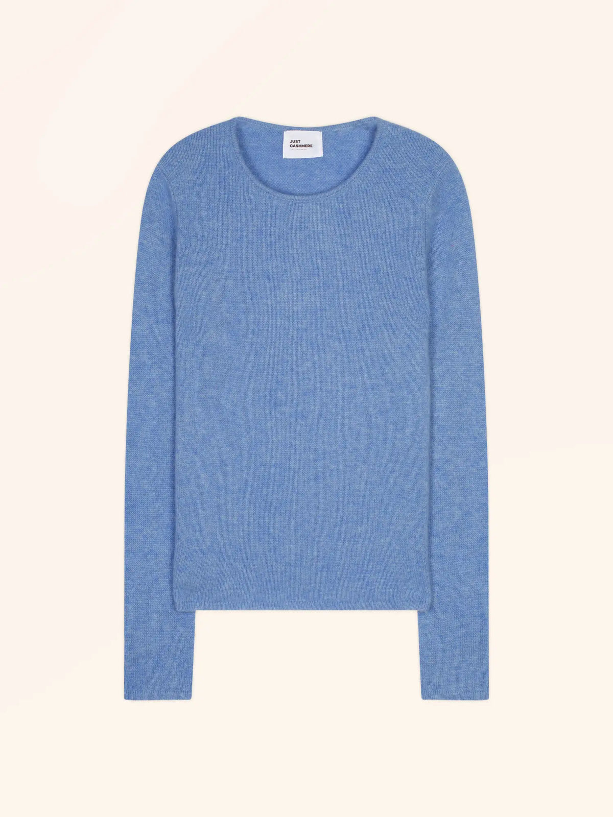 JOYCE Pull Col Rond 4 Fils Ciel